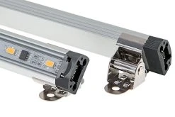 Linkable LED Linear Light Bar Fixture - 270 Lm/ft, 3000K/4000K/5700K - Under Cabinet Lighting -Nebo Sales Store led linear light bar fixture v3 clips