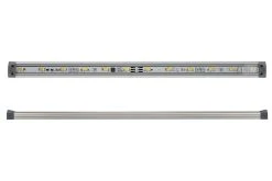 Linkable LED Linear Light Bar Fixture - 270 Lm/ft, 3000K/4000K/5700K - Under Cabinet Lighting -Nebo Sales Store led linear light bar fixture v3 front profile