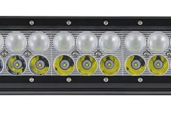 23" Titan Series Off-Road LED Light Bar - 144W Dual Row, 10,380 Lumens, Multi Beam Technology -Nebo Sales Store led off road light bar multi beam close up