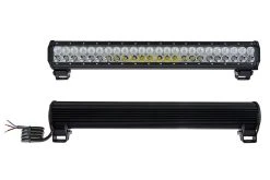 23" Titan Series Off-Road LED Light Bar - 144W Dual Row, 10,380 Lumens, Multi Beam Technology -Nebo Sales Store led off road light bar multi beam front back 1