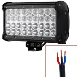 9" Titan Series Quad-Row Off-Road LED Light Bar - 108W, 9,600 Lumens, Multi Beam Technology