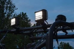 6.5" Titan Series Quad-Row Off-Road LED Light Bar - 72W, 6,500 Lumens, Multi Beam Technology -Nebo Sales Store led off road light bar top rack quad row atv install
