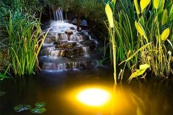 G-LUX 3W Linkable LED Flat Top In-Grade Well Light - Durable Landscape Lighting -Nebo Sales Store led pond light waterfall outdoor garden