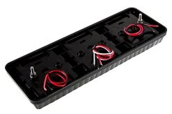 LED Rear Combination Lamps for Trucks - Stop/Turn/Tail/Reverse Lights with Configurable Light Heads - Pigtail Connector - Stud Mount - CTL-ARW -Nebo Sales Store led rear combination lamp truck stop turn tail reverse light removable light heads pigtail connector back