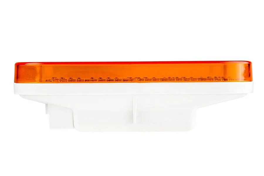 Amber LED Trailer Turn Signal Light - Sequential Arrow Design - 35 LEDs - 12V/24V Compatible - Oval Shape 5 Amber LED Trailer Turn Signal Light - Sequential Arrow Design - 35 LEDs - 12V/24V Compatible - Oval Shape - Image 5