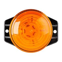 5-1/4" Amber LED Strobe Light Beacon - Double Flash Pattern - Heavy-Duty Vehicle Lighting -Nebo Sales Store led strobe light beacon 35 top