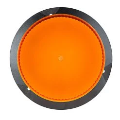 6-3/4" Amber LED Strobe Light Beacon - Double Flash Pattern - Heavy-Duty Vehicle Lighting -Nebo Sales Store led strobe light beacon 57 top