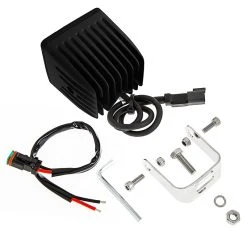 3" Square LED Pod Light - 18W, 1,440 Lumens - Durable Vehicle Work Light for Emergency & Service -Nebo Sales Store led work light 3 square 18w hardware and components