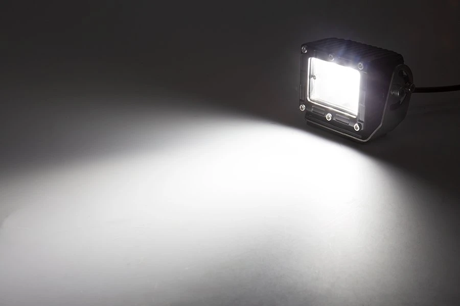 Heavy-Duty 30W LED Work Light with Vibration-Resistant Mount - 4" Square - 2,000 Lumens for Vehicles & Emergency Use 7 Heavy-Duty 30W LED Work Light with Vibration-Resistant Mount - 4" Square - 2,000 Lumens for Vehicles & Emergency Use - Image 7