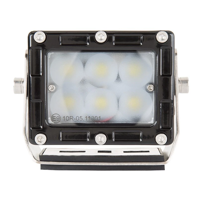 Heavy-Duty 30W LED Work Light with Vibration-Resistant Mount - 4" Square - 2,000 Lumens for Vehicles & Emergency Use 2 Heavy-Duty 30W LED Work Light with Vibration-Resistant Mount - 4" Square - 2,000 Lumens for Vehicles & Emergency Use - Image 2