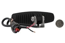 6" Off-Road LED Work Light - 15W, 850 Lumens, Waterproof Driving Light for Trucks, ATVs, and SUVs -Nebo Sales Store led work light 6 oval 15w back view