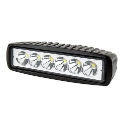 6" Off-Road LED Work Light & Driving Light - 17W, 1,920 Lumens, 30 Degree Beam - 2-Pack for Trucks, ATVs, SUVs