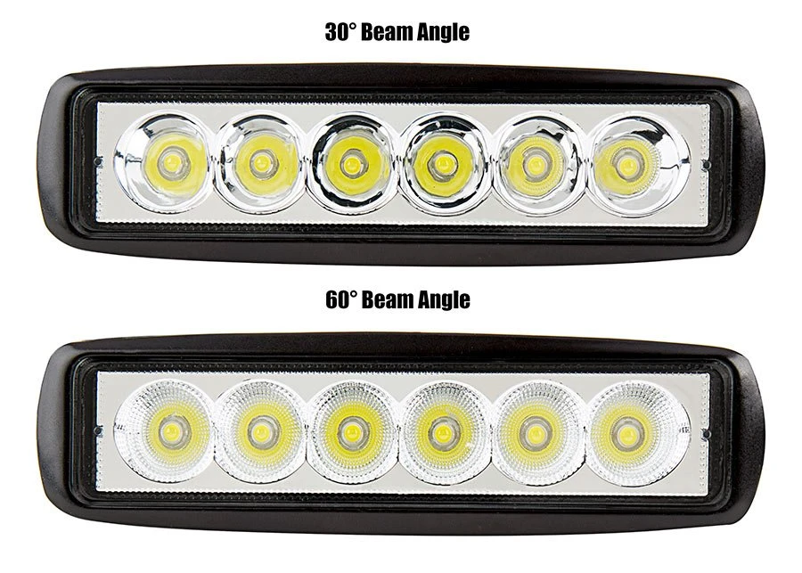 6" Off-Road LED Work Light & Driving Light - 17W, 1,920 Lumens, 30 Degree Beam - 2-Pack for Trucks, ATVs, SUVs 3 6" Off-Road LED Work Light & Driving Light - 17W, 1,920 Lumens, 30 Degree Beam - 2-Pack for Trucks, ATVs, SUVs - Image 3