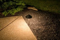 12V Bronze LED Path Light with 7.5" Ring Cone Shade - 2700K/3000K/4000K Warm White - Outdoor Landscape Lighting 14 12V Bronze LED Path Light with 7.5" Ring Cone Shade - 2700K/3000K/4000K Warm White - Outdoor Landscape Lighting -Nebo Sales Store lfa p01 xkbr app warm white on