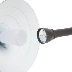 12V Bronze LED Path Light with 7.5" Shingle Cone Shade - 2700K/3000K/4000K - Energy-Efficient Landscape Lighting 10 12V Bronze LED Path Light with 7.5" Shingle Cone Shade - 2700K/3000K/4000K - Energy-Efficient Landscape Lighting -Nebo Sales Store lfa p02 xkbr open