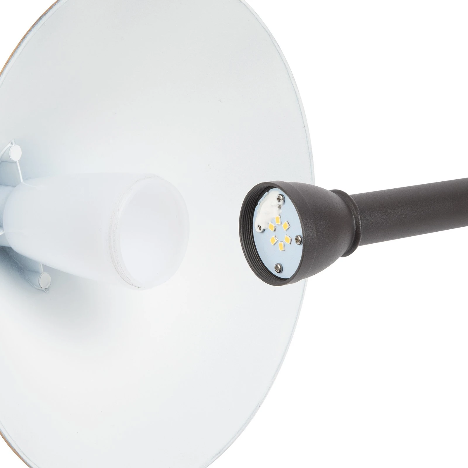 12V Bronze Hammered Cone LED Path Light - 7.5" Landscape Lighting - 2700K/3000K/4000K 5 12V Bronze Hammered Cone LED Path Light - 7.5" Landscape Lighting - 2700K/3000K/4000K - Image 5