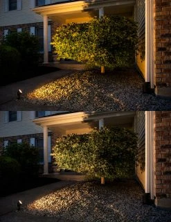 Solid Brass LED-Ready Landscape Flood Light with 2W G4 Bulb - 320 Lumens - 20W Equivalent - 3000K/4000K - Outdoor LED Lighting -Nebo Sales Store lfb f01 app on cct