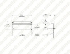8" Solid Cast Brass LED Hardscape Light - Drop-In Landscape Fixture with Optional G4 Bulb (2700K/4000K/5700K) -Nebo Sales Store lfb h0801