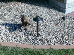 6-Piece LED Landscape Lighting Kit with Brass Cone Shade Path Lights & White G4 LED Bulbs - Low Voltage Transformer Included -Nebo Sales Store lfb p03 off 4