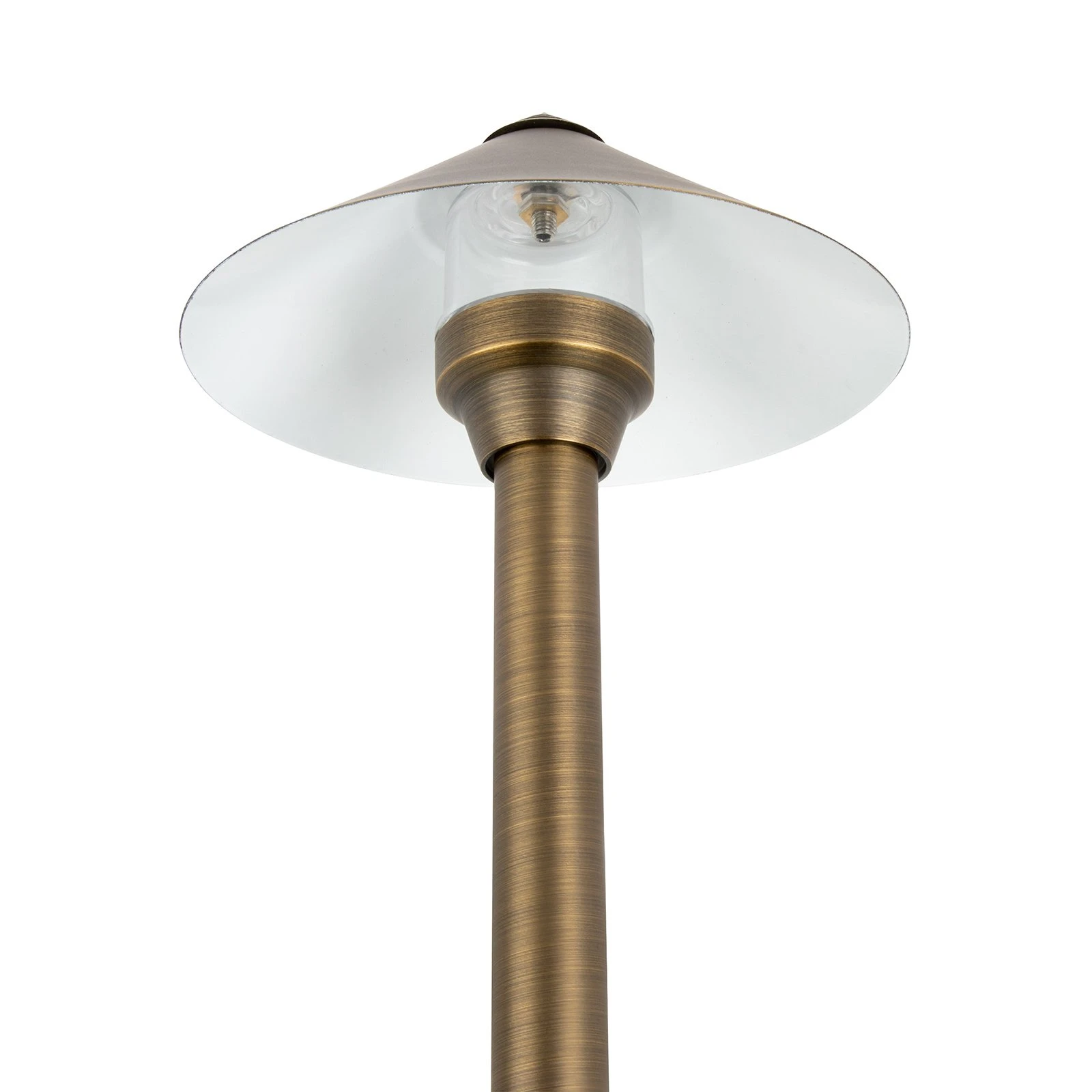 Solid Brass LED Landscape Path Light with Smart RGB + White G4 Bulb - Alexa & Google Assistant Compatible 3 Solid Brass LED Landscape Path Light with Smart RGB + White G4 Bulb - Alexa & Google Assistant Compatible - Image 3