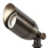 Brass LED Ready Landscape Spot Light with Optional MR16 Bulb - 2700K/3000K/4000K/6500K | Outdoor LED Lighting