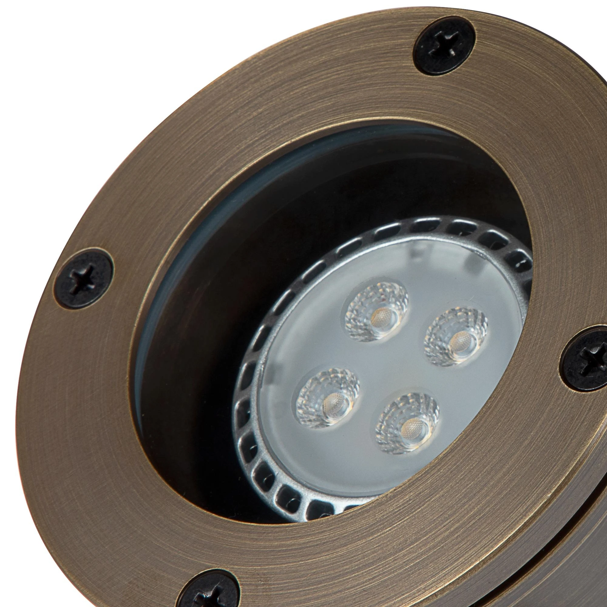 Solid Brass LED Ready Underwater Landscape Light - MR16 Bulb Compatible - 2700K to 6500K Color Options 2 Solid Brass LED Ready Underwater Landscape Light - MR16 Bulb Compatible - 2700K to 6500K Color Options - Image 2