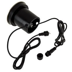 G-LUX 3W Linkable LED Flat Top In-Grade Well Light - Durable Landscape Lighting -Nebo Sales Store linkable led in ground well light 3 watt back