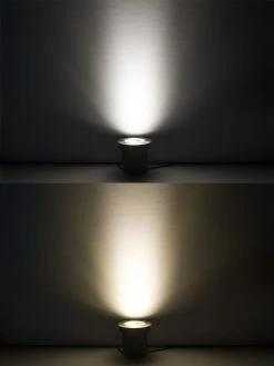 G-LUX 3W Linkable LED Flat Top In-Grade Well Light - Durable Landscape Lighting -Nebo Sales Store linkable led in ground well light 3w0