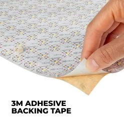 24V Flexible LED Light Sheet - 18.9” x 9.5” - White 5000K - IP20 - XH Pin Connection - 20mm Segments -Nebo Sales Store lls axk80 c1a 30a01 24v xh color adhesive tape