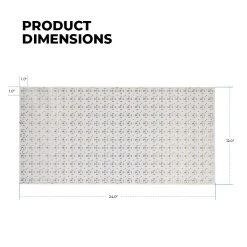 24V Flexible LED Light Sheet - 24" x 12" - White - IP20 - Multiple Color Temperatures (2700K-6500K) -Nebo Sales Store lls axk80 c1a 30a02 24v dims1