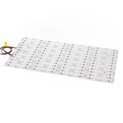 18.9" x 9.5" RGB LED Back Lighting Sheet - 24V IP20 Flexible Light Panel for Signs & Trade Shows