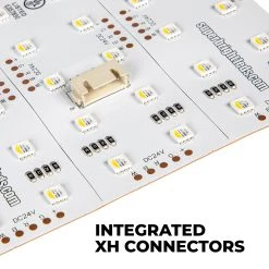 RGB+W LED Light Sheet - 18.9” X 9.5” - 24V - IP20 - XH Pin Connection - 3000K/4000K/5000K | Flexible LED Lighting for Signs & Trade Shows -Nebo Sales Store lls dxk80 a12a 80a01 24v xh connector