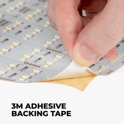 RGB+CCT LED Light Sheet - 18.9” X 9.5” - 24V - IP20 - 2700K-6500K | Flexible LED Lighting for Signs & Trade Shows -Nebo Sales Store lls g80 ac36a 80c01 24v adhesive tape