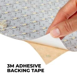 18.9” x 9.5” Tunable White LED Light Sheet - 24V IP20 - XH Pin Connection - Flexible LED Lighting -Nebo Sales Store lls h80 c2a 60b01 24v xh adhesive tape