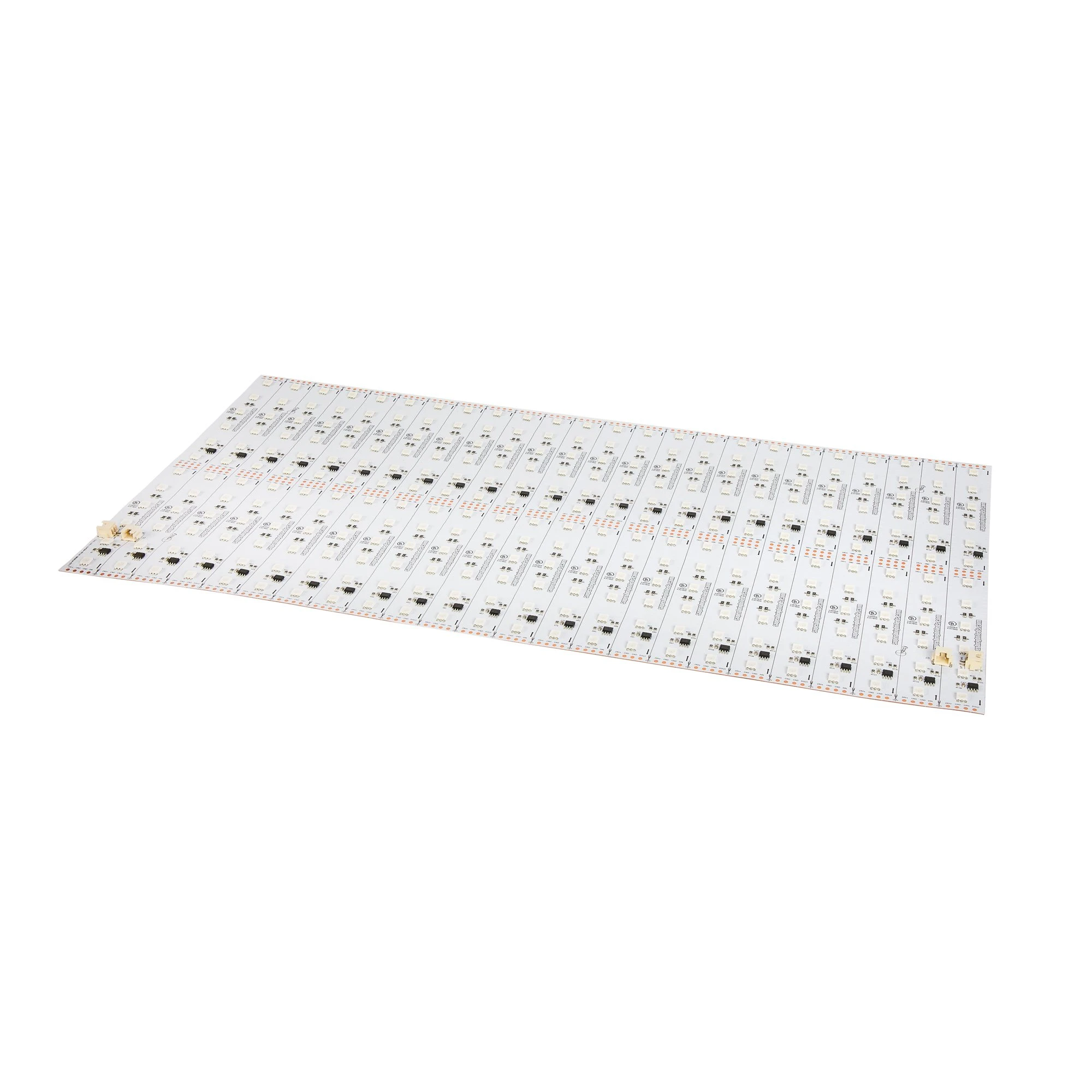Addressable RGB LED Light Sheet - 18.9” X 9.5” - 24V - IP20 - XH Pin Connection - Flexible LED Lighting for Signs & Trade Shows 1 Addressable RGB LED Light Sheet - 18.9” X 9.5” - 24V - IP20 - XH Pin Connection - Flexible LED Lighting for Signs & Trade Shows