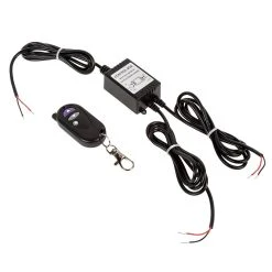 Wireless Strobe Light Controller with Key Fob Remote - 24W Dual Output, 16 Strobe Patterns for Vehicle Lighting