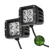 2” 850nm Off-Road Infrared LED Light Pod - Spot/Flood Beam - Single or 2-Pack for Enhanced Night Vision