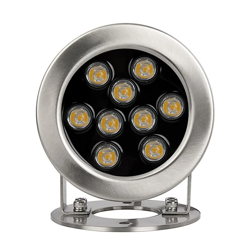 9W 3000K Underwater LED Pond Light - 12V AC/DC Landscape Spotlight for Pools & Gardens 2 9W 3000K Underwater LED Pond Light - 12V AC/DC Landscape Spotlight for Pools & Gardens - Image 2