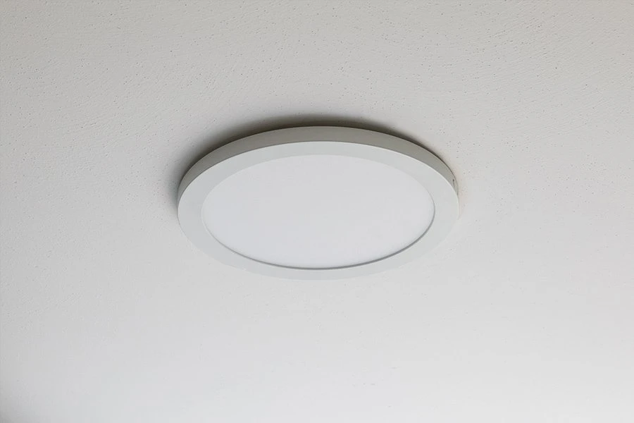 7" LED Downlight - White Magnetic Trim - 12W Dimmable Flush Mount Ceiling Light - 3000K/4000K - 960 Lumens - 75W Equivalent 6 7" LED Downlight - White Magnetic Trim - 12W Dimmable Flush Mount Ceiling Light - 3000K/4000K - 960 Lumens - 75W Equivalent - Image 6