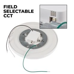 7" LED Low Profile Downlight - 15W Dimmable Flush Mount Ceiling Light with Selectable CCT - 1,050 Lumens -Nebo Sales Store lprcct sw3f 15w7 selectable cct new cct 1