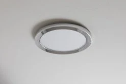 9" LED Downlight - Chrome Magnetic Trim - 18W Dimmable Flush Mount Ceiling Light - 100W Equivalent - 3000K/4000K - 1,440 Lumens -Nebo Sales Store lprm pc12 close up
