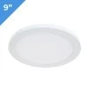 9" LED Downlight - White Magnetic Trim - 18W Dimmable Flush Mount Ceiling Light - 1440 Lumens - Warm 3000K - 100W Equivalent