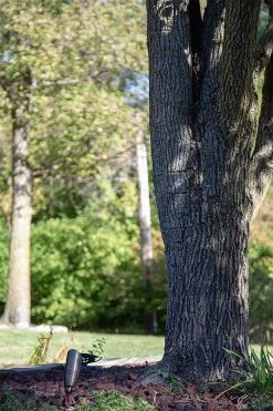 6-Piece LED Landscape Lighting Kit with Stainless Steel Transformer - Outdoor Spotlights for Gardens, Pathways, and Yards 19 6-Piece LED Landscape Lighting Kit with Stainless Steel Transformer - Outdoor Spotlights for Gardens, Pathways, and Yards -Nebo Sales Store lsbf bz kit close up daytime 2 7