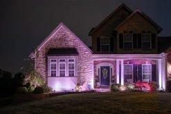 6 RGB LED Landscape Spot Lights Kit with Bluetooth & RF Remote Control - Low Voltage Transformer Included -Nebo Sales Store lskit rgb6sx0 24w 1btr app 32