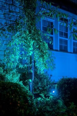 Smart Cast Aluminum LED Landscape Spot Light with RGB+Tunable White MR16 Bulb - Smartphone & RF Remote Control -Nebo Sales Store lskit rgb6sx0 24w 1btr app 4 1