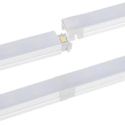 20 Inch Linkable LED Under Cabinet Light Bar - Seamless Connection - Natural White - Energy Efficient Lighting -Nebo Sales Store lslb nw20 linking connection