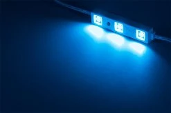 Single Color LED Module - 3 SMD LEDs, 57 Lumens, 4900K, 25-Pack/100-Pack for Sign Lighting & Trade Shows -Nebo Sales Store lsm x3x3 on blue