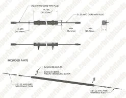 19.5in 30-LED Light Tube with 3-Chip LEDs - 573 Lumens for Motorcycle & Vehicle Lighting -Nebo Sales Store lt cw30x3smd assembly digimark