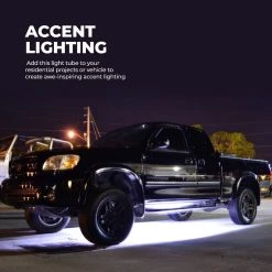 19.5in 30-LED Light Tube with 3-Chip LEDs - 573 Lumens for Motorcycle & Vehicle Lighting -Nebo Sales Store lt x30x3smd accent lighting