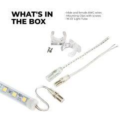 19.5in 30-LED Light Tube with 3-Chip LEDs - 573 Lumens for Motorcycle & Vehicle Lighting -Nebo Sales Store lt x30x3smd whats in the box